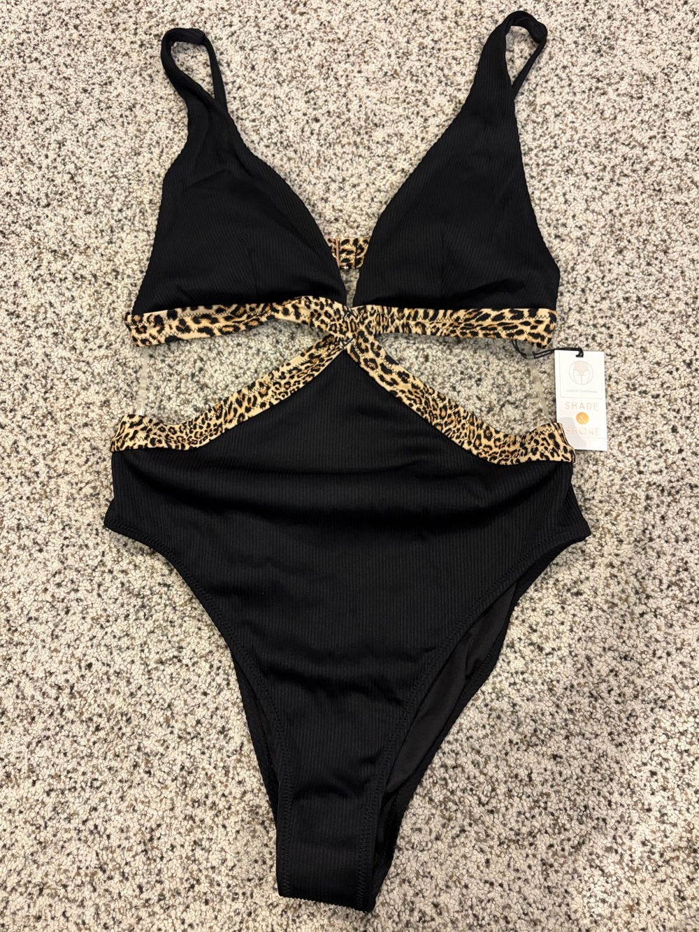 Tags on! Shade & Shore One-Piece Cutout Swimsuit